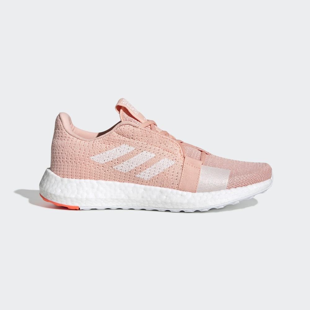 Adidasi Alergare Adidas Senseboost Go Dama Romania - Roz/Albi/Corai G26947